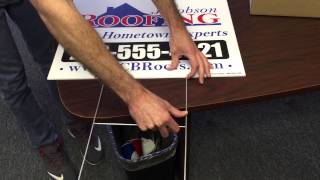 Installing Wire Frames into Yard Signs [upl. by Bagger925]