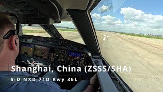 Departure Shanghai China ZSSSSHA  Gulfstream G650 [upl. by Dorcas]