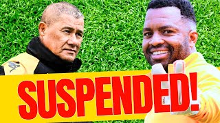 Why did Keizer Chiefs SUSPEND Khune [upl. by Nereen]