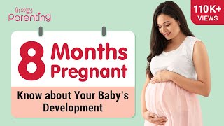 8 Months Pregnant  Baby Development and Movement [upl. by Yhtac805]