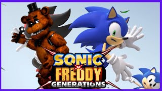 SFMFNAF Sonic X Freddy Generations [upl. by Goulden]