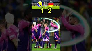 Bosnia and Herzegovina vs Germany 12 Highlights amp Goals🔥🇧🇦🇩🇪shorts germany football viralvideo [upl. by Merle67]