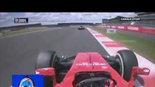 Alonso Overtakes Show  Penalty Pitstop Silverstone 2014 [upl. by Heuser]