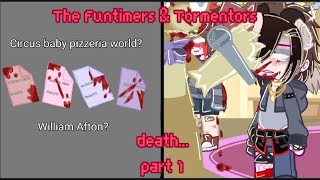 The Funtimers and Tormentors deathPart 12K SPECIALread descMiksonFredsonAmherFNAFnahimo [upl. by Euqirdor]