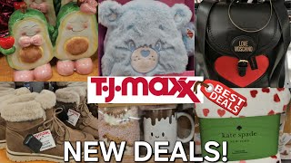 TJ MAXX VALENTINES DAY DECOR FINDS AND MORE 2024 WALKTHROUGH [upl. by Nnairet]