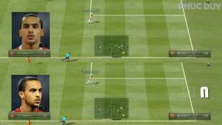 FIFA Online 3 Speed Test Theo Walcott [upl. by Anatniuq]