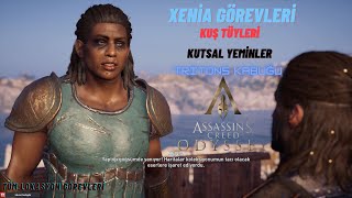 AC ODYSSEY  Kuş Tüyleri Görevi Ajaxın Altın Tüyü  Xenia Görevleri [upl. by Morita440]