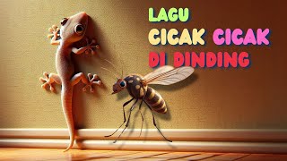 CICAK CICAK Di DINDING LAGU ANAK INDONESIA laguanakindonesia laguedukasi anakpaud [upl. by Raji]