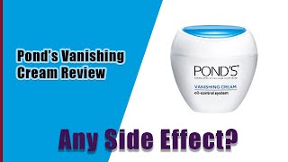 Ponds Vanishing Cream Review  Ponds lasting oil control vanishing cream  side effects and price [upl. by Thilda]