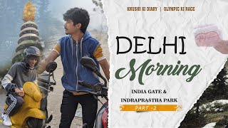 DELHI Morning  Indraprastha park with friends lots of fun bike ns200 [upl. by Gwyneth]