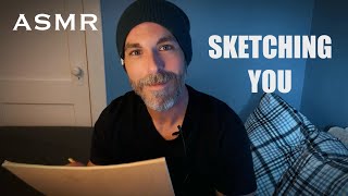 ASMR  Artist Sketches You🎨 Whispered Roleplay [upl. by Culosio]