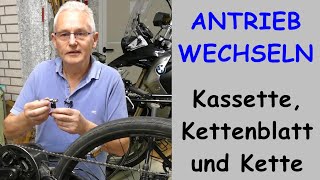 Antrieb wechseln  Kassette  Kettenblatt  Kette  Bulls EBike mit BroseMotor [upl. by Seligman]