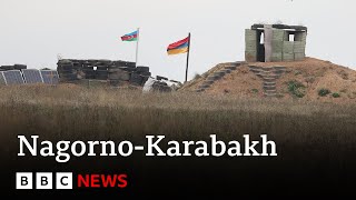 NagornoKarabakh conflict Azerbaijan takes control of disputed region – BBC News [upl. by Ahsiekyt]