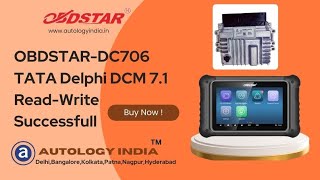 Tata Delphi 71 ReadWrite by OBDSTAR DC706  Order now [upl. by Baird249]