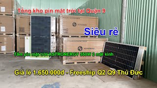 Tổng kho mới pin mặt trời Gigawatt Solar tại Quận 9  Giá pin mặt trời cực kỳ rẻ hỗ trợ freeship [upl. by Airogerg]