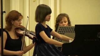 Anastasia Sokolova Mozart Piano concerto in A 3 [upl. by Pish835]