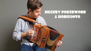 Jiggery Pokerwork John Spiers  Horizonto Paul James Blowzabella jigs DG melodeon [upl. by Artenehs]