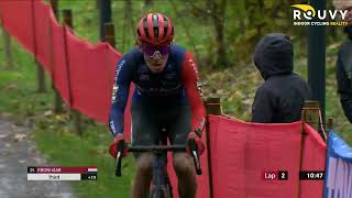 Highlights 2022 UCI Cyclocross World Cup Overijse  Elite Men [upl. by Cadell981]