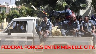 Federal Forces enter Mekelle city   English News ArtsTvWorld [upl. by Quintana97]