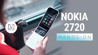 Nokia 2720 HandsOn Flip phone makes a comeback [upl. by Coltin494]