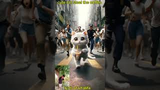 cute cat steel the coffee ☕ watch till end [upl. by Gothard755]