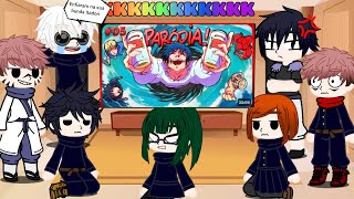 Jujutsu Kaisen react A EXPANSÃO DE DOMINGO DA LAGOSTA ❤️😅 O CARNAVAL DAS MALDIÇÕES 5 [upl. by Kappenne272]