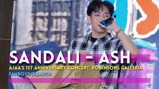 SANDALI  Ash of AJAA Fancam  240928 1st Anniversary Concert Robinsons Galleria  FanBoy Doll Arch [upl. by Stokes]