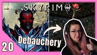 Skyrim BLIND First Time Playthrough 🔥🐲  PART 20  Daedric Prince of Debauchery 😈 [upl. by Naelcm]