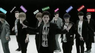 Super Junior  Bonamana with NAMES 슈퍼주니어미인아 HD [upl. by Helena]