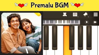 Premalu BGM Piano Tutorial with Notes  Beginner Piano Tutorial [upl. by Nanji694]