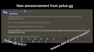 New Announcement from Polusgg  Polusgg shutdown  Among Us  GREAT GAMES [upl. by Maroney]