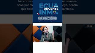 Ministra Manzano dijo que no puede asegurar que cortes de la próxima semana sean por menos tiempo [upl. by Nosyarg]