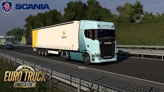 Novo Caminhão ELÉTRICO Scania S Bev  Euro Truck Simulator 2 [upl. by Yasu927]