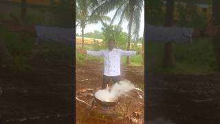 Mazhaiyil Chicken Gravy🌧️❤️dancingchef youtubeshorts youtube fyp trending dance Rainyday [upl. by Palua]