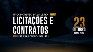 11º Congresso Brasileiro de Licitações e Contratos [upl. by Aneelas]