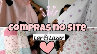 🛍️Compra de roupa de cama no site lar e lazerValeu a pena É confiável Entrega no prazolarelazer [upl. by Aiuqenehs]