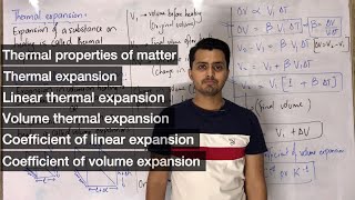 Linear thermal expansion  Volume thermal expansion  Thermal properties of matter  Heat [upl. by Hunter121]