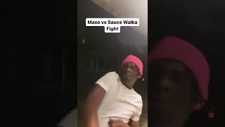 Sauce Walka vs Maxo Kream Fight [upl. by Aneehsor]