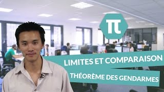 Limites et comparaison  Théorème des gendarmes  Maths  TS  digiSchool [upl. by Aelak]