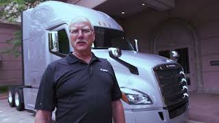 2020 Freightliner Cascadia  How To Idle At Normal Idle Speed [upl. by Etnud395]