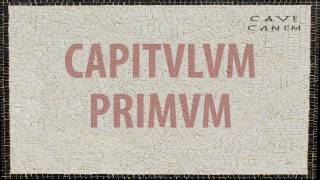 CAPITVLVM PRIMVM  CAVE CANEM  LINGVA LATINA [upl. by Zilevi]