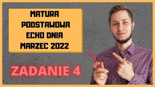 MATURA PODSTAWOWA Echo Dnia marzec 2022 Zadanie 4 Liczba naturalna n5202191 jest podzielna [upl. by Selym]