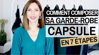 COMMENT COMPOSER SA GARDEROBE CAPSULE EN 7 ETAPES ⎢Conseils mode amp Style ❤️ [upl. by Ocihc]