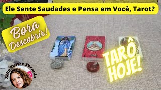 Ele sente saudades e pensa em você Tarot O que a cartomancia te revela [upl. by Conover]