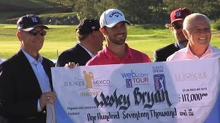 Highlights  Wesley Bryan’s fourshot victory at El Bosque Mexico Championship [upl. by Akirdnahs559]