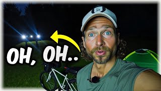 Unerwarteter Besuch um Mitternacht  3000 km mit dem Fahrrad nach Asien  Folge 4 [upl. by Kristof]