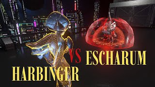 Can Harbinger Survive Escharum Two faction leaders battle to the death  Halo infinite AI Battles [upl. by Aholla]