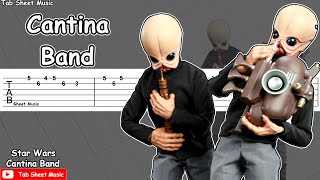 Star Wars  Cantina Band Guitar Tutorial [upl. by Guyon539]