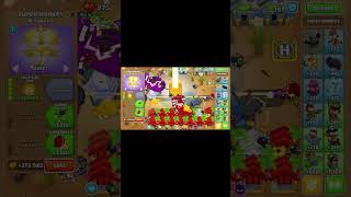 Finally getting the vengeful sun god tower in BTD6 BTD6 towerdefense shorts [upl. by Druci275]