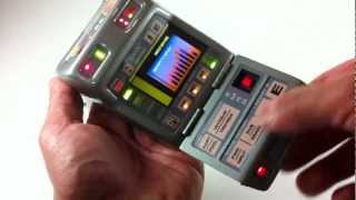 Star Trek HERO Mk X LCD Medical amp Science Tricorder prop [upl. by Frankhouse35]